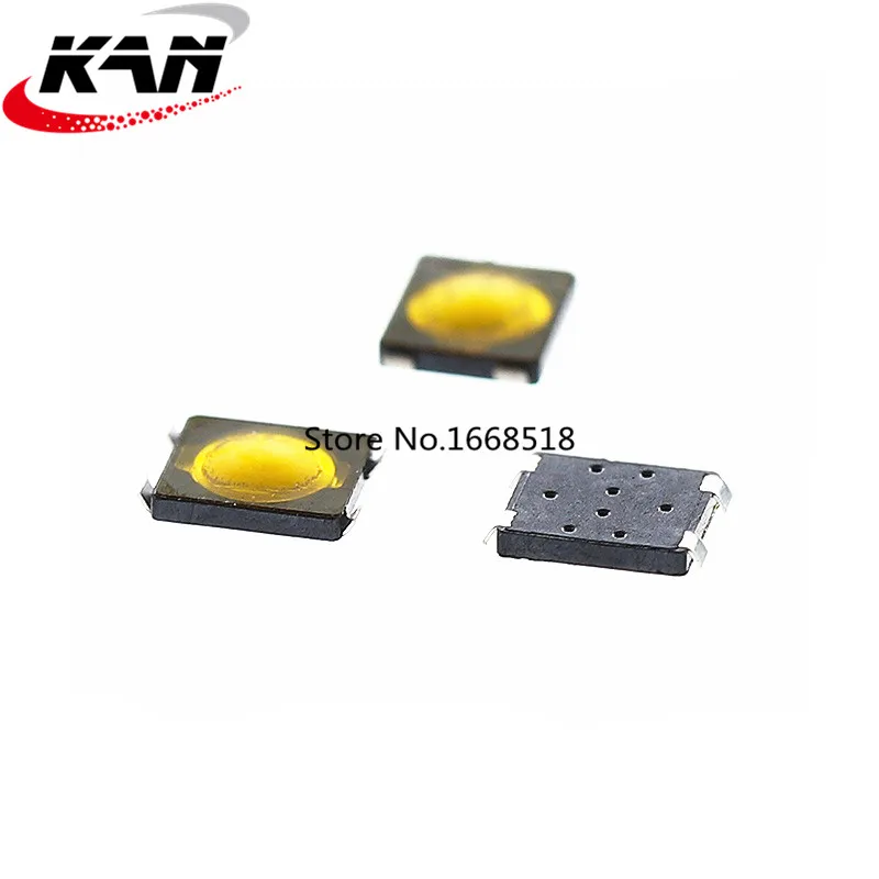 1000PCS 2.6x3x0.5mm 2.6*3*0.5mm 2.6x3 Yellow Thin film press key switch 4P Push Button Switch SMD Film switch of mobile camera
1000PCS 2.6x3x0.5mm 2.6*3*0.5mm 2.6x3 Yellow Thin film press key switch 4P Push Button Switch SMD Film switch of mobile camera