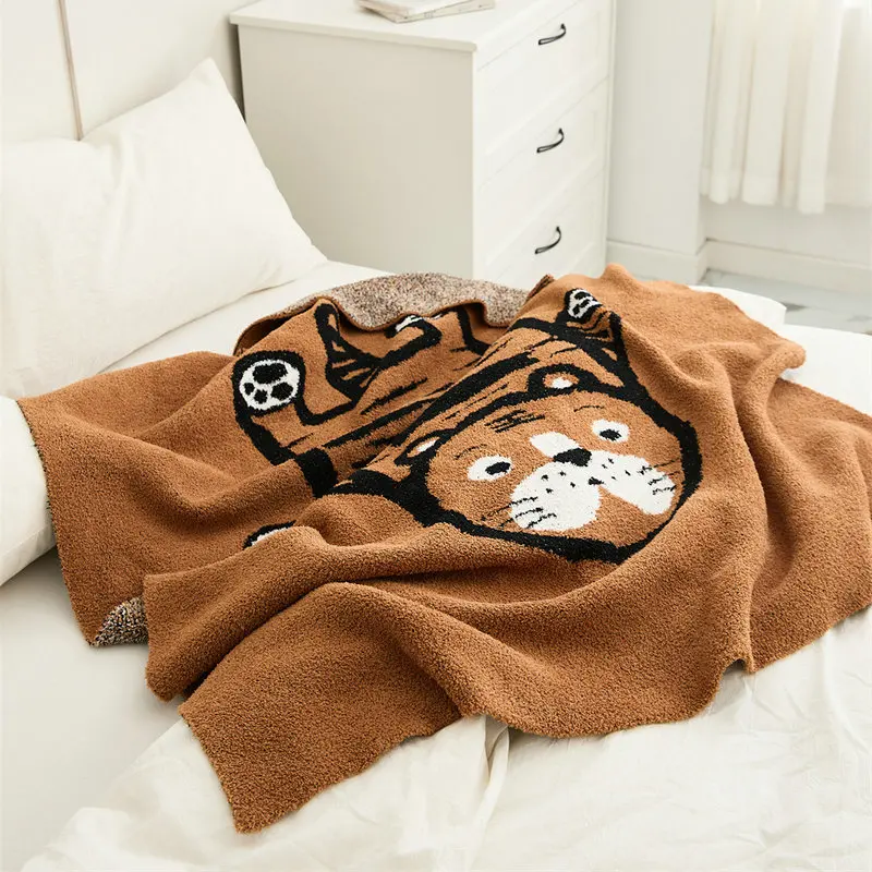Tiger Printed Fleece Blankets Cartoon Children Blanket Office Nap Blanket Sofa Cover Blanket Air Conditioning Blanket Kids Gift
Tiger Printed Fleece Blankets Cartoon Children Blanket Office Nap Blanket Sofa Cover Blanket Air Conditioning Blanket Kids Gift
