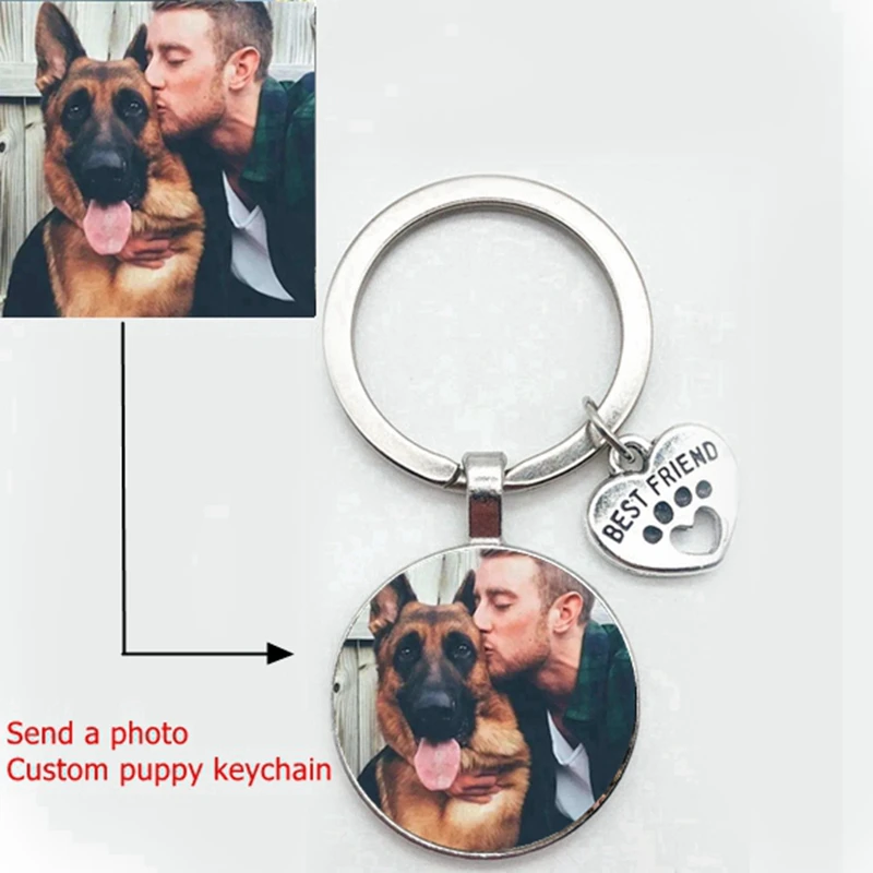 Custom DIY Dog Photo Keychain I Love Dog Glass Crystal Pendant Mini Heart Keychain Car Key Man and Girl Favorite Gift Souvenir
Custom DIY Dog Photo Keychain I Love Dog Glass Crystal Pendant Mini Heart Keychain Car Key Man and Girl Favorite Gift Souvenir