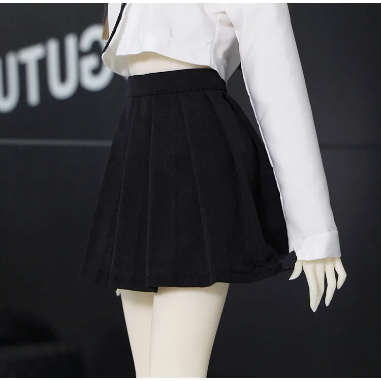 BJD doll clothes suitable for 1-3 1-4 1-6 size simple and versatile black pleated skirt skirt doll accessories
BJD doll clothes suitable for 1-3 1-4 1-6 size simple and versatile black pleated skirt skirt doll accessories