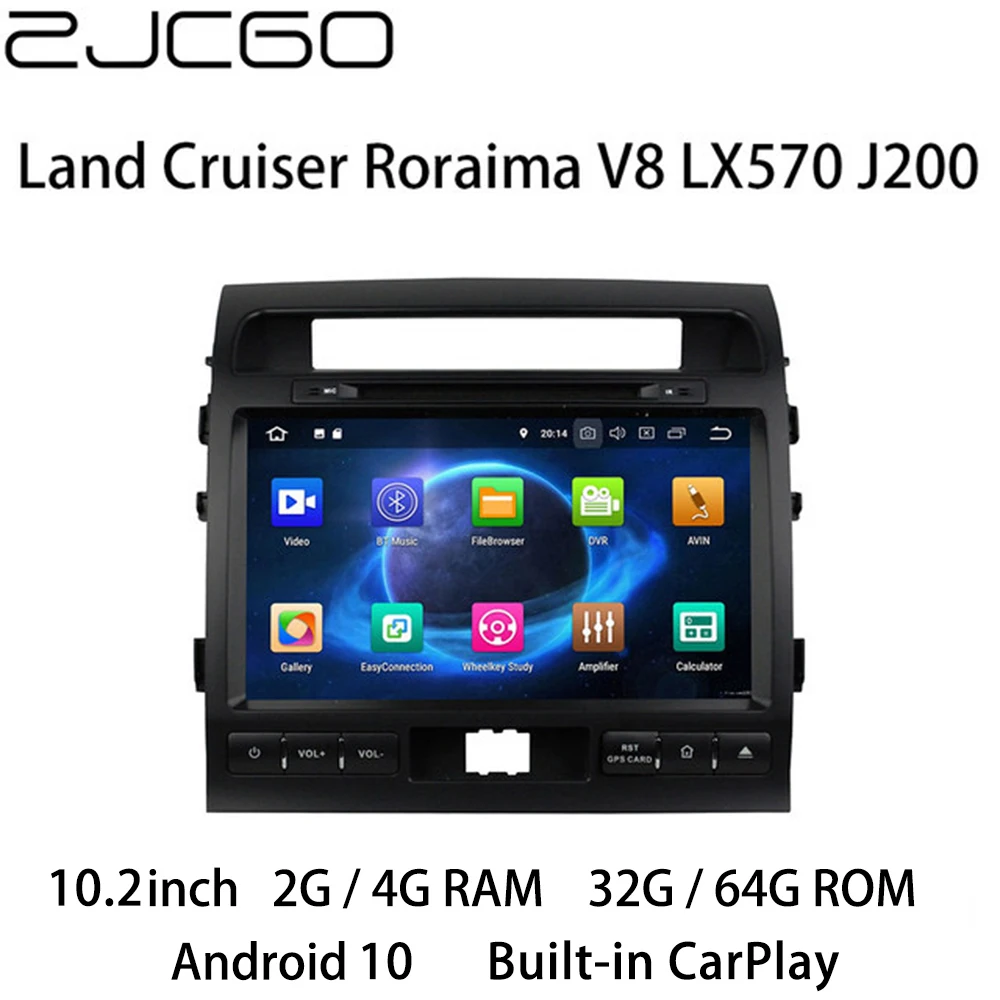 Car Multimedia Player Stereo GPS DVD Radio Navigation NAVI Android Screen Monitor for Toyota Land Cruiser Roraima V8 LX570 J200
Car Multimedia Player Stereo GPS DVD Radio Navigation NAVI Android Screen Monitor for Toyota Land Cruiser Roraima V8 LX570 J200
