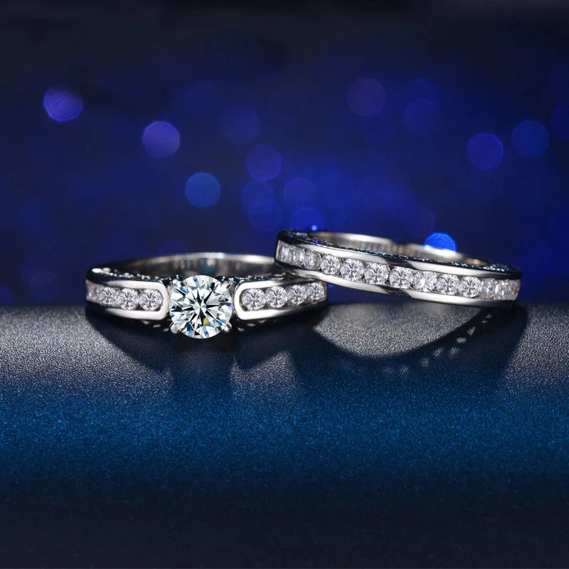 CWWZircons Brilliant Cut 1 Carat Cubic Zirconia Wedding Anniversary Engagement Bridal Ring Sets Women Fashion Party Jewelry R010
CWWZircons Brilliant Cut 1 Carat Cubic Zirconia Wedding Anniversary Engagement Bridal Ring Sets Women Fashion Party Jewelry R010