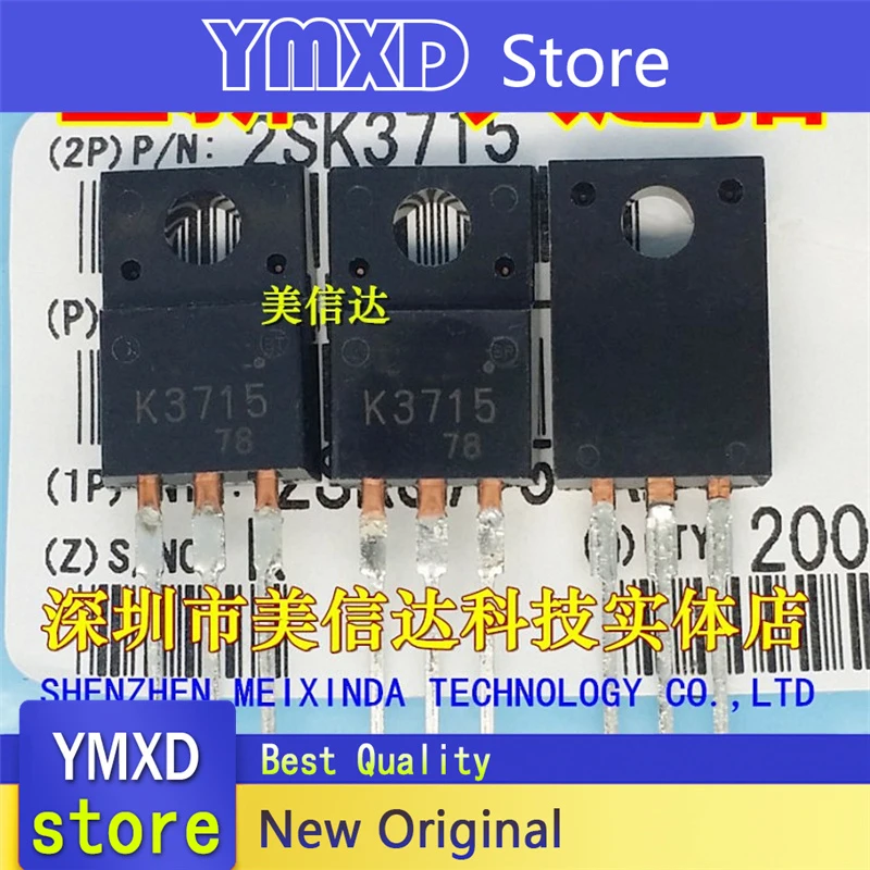 10pcs/lot New Original K3715 2SK3715 75A60V Field Effect Tube TO220F Triode In Stock 
10pcs/lot New Original K3715 2SK3715 75A60V Field Effect Tube TO220F Triode In Stock