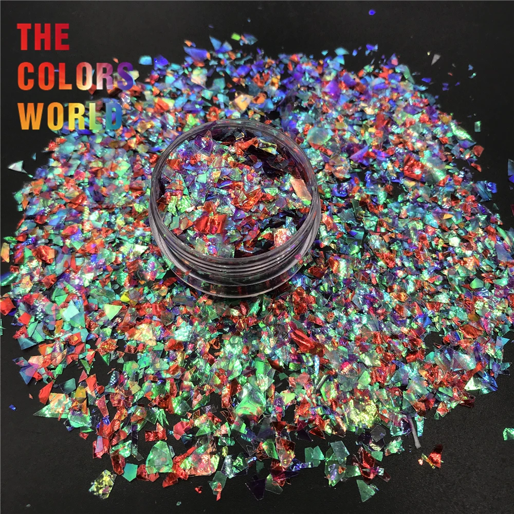 TCT-405 Mix Shards Rainbow Irregular Mylar Flakes Nail Glitter Nail Art Decoration Tumbler Handwork Crafts Festival Accessories
TCT-405 Mix Shards Rainbow Irregular Mylar Flakes Nail Glitter Nail Art Decoration Tumbler Handwork Crafts Festival Accessories