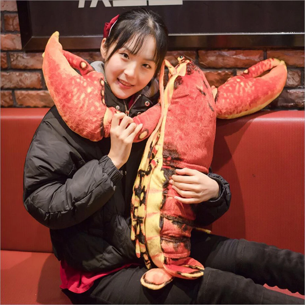 Simulation Big Lobster Pillow Children Stuffed Plush Toy Hoax Props Kids Birthday Gift
Simulation Big Lobster Pillow Children Stuffed Plush Toy Hoax Props Kids Birthday Gift