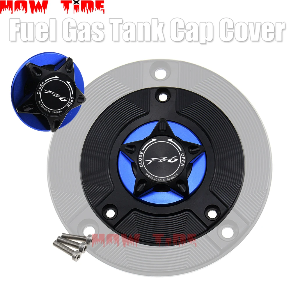Logo 8 Colors CNC Aluminum Keyless Motorcycle Accessories Fuel Gas Tank Cap Cover for YAMAHA FZ6 N/S FZ6N FZ6S All Years
Logo 8 Colors CNC Aluminum Keyless Motorcycle Accessories Fuel Gas Tank Cap Cover for YAMAHA FZ6 N/S FZ6N FZ6S All Years
