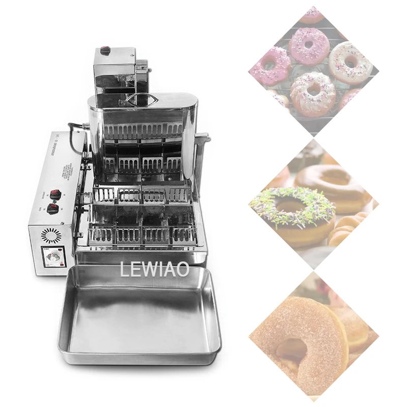 Electric Four-Row Automatic Mini Donut Machine Doughnut Maker With Fryer Circle Donut Fryer Making Machine
Electric Four-Row Automatic Mini Donut Machine Doughnut Maker With Fryer Circle Donut Fryer Making Machine