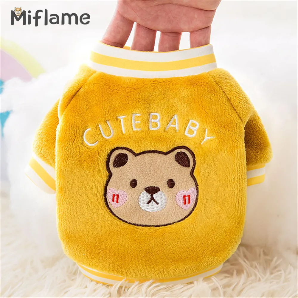 Miflame Cartoon Bear Dogs Clothes Fleece Puppy Clothing Winter Warm Small Dogs Hoodies Pomeranian Spitz Fashion Pets Sweatshirt
Miflame Cartoon Bear Dogs Clothes Fleece Puppy Clothing Winter Warm Small Dogs Hoodies Pomeranian Spitz Fashion Pets Sweatshirt