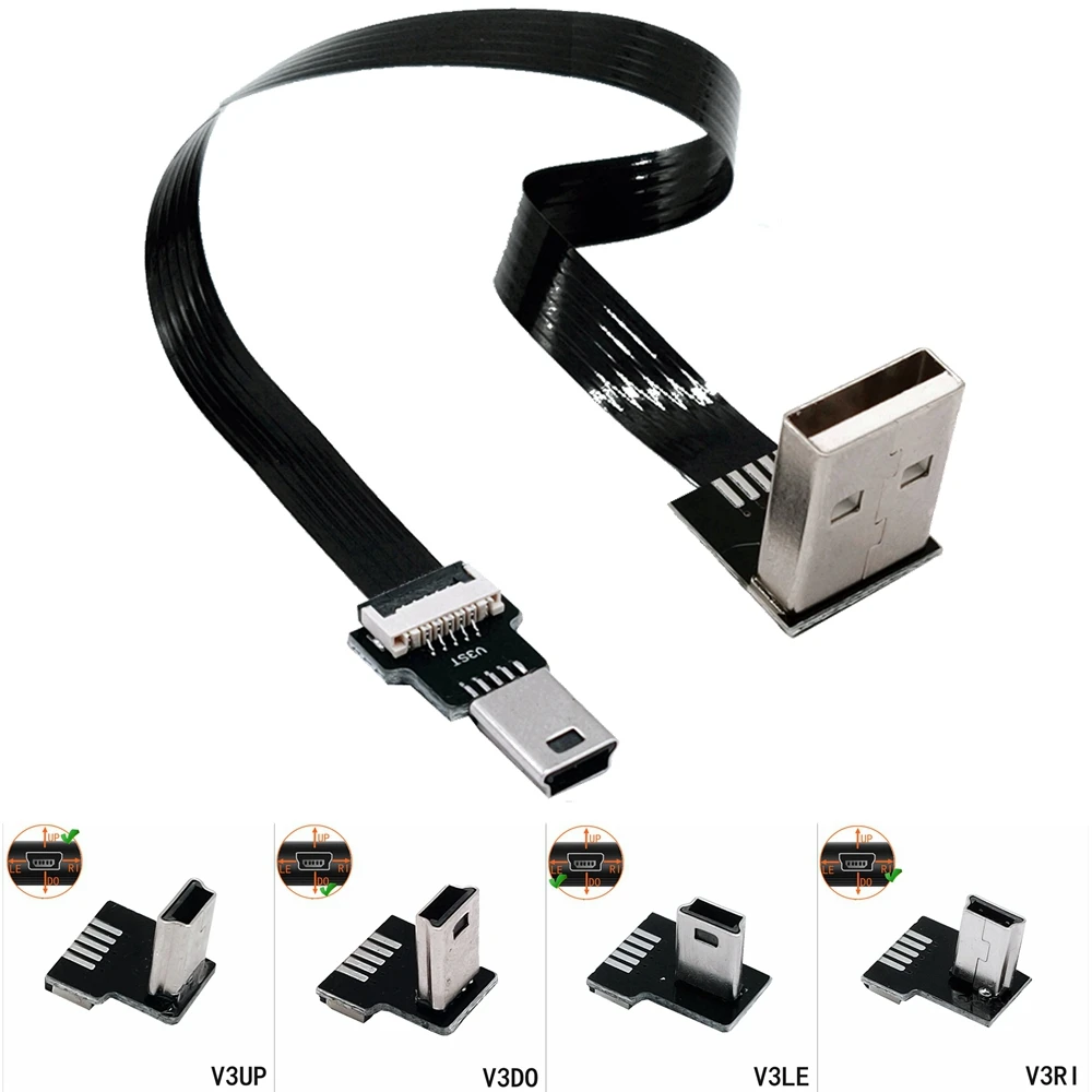 USB-кабель для синхронизации данных FPC на Mini USB B 5 контактов на win 0,25 м 0,5
USB-кабель для синхронизации данных FPC на Mini USB B 5 контактов на win 0,25 м 0,5