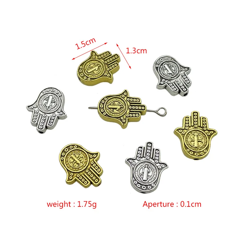 JunKang Alloy 3 holes 3 flowers retro palm beads DIY bracelet necklace jewelry connection gasket making accessories
JunKang Alloy 3 holes 3 flowers retro palm beads DIY bracelet necklace jewelry connection gasket making accessories