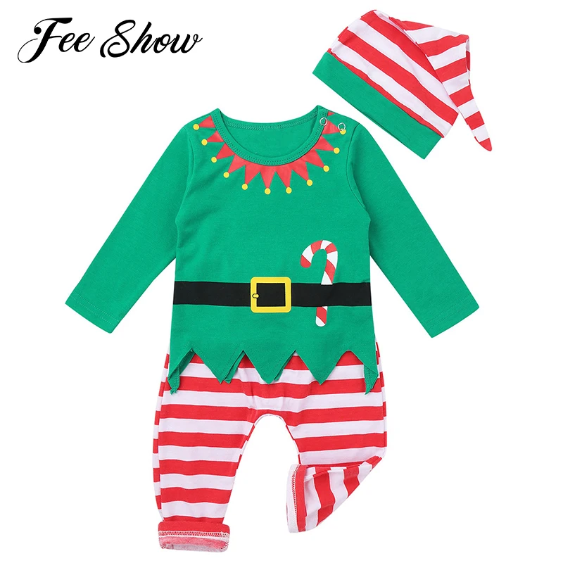Infant Baby Kids Christmas Elf Outfit Autumn Long Sleeve Tops with Pants Hat Boys Girls Toddlers Festival Cosplay Xmas Costume
Infant Baby Kids Christmas Elf Outfit Autumn Long Sleeve Tops with Pants Hat Boys Girls Toddlers Festival Cosplay Xmas Costume