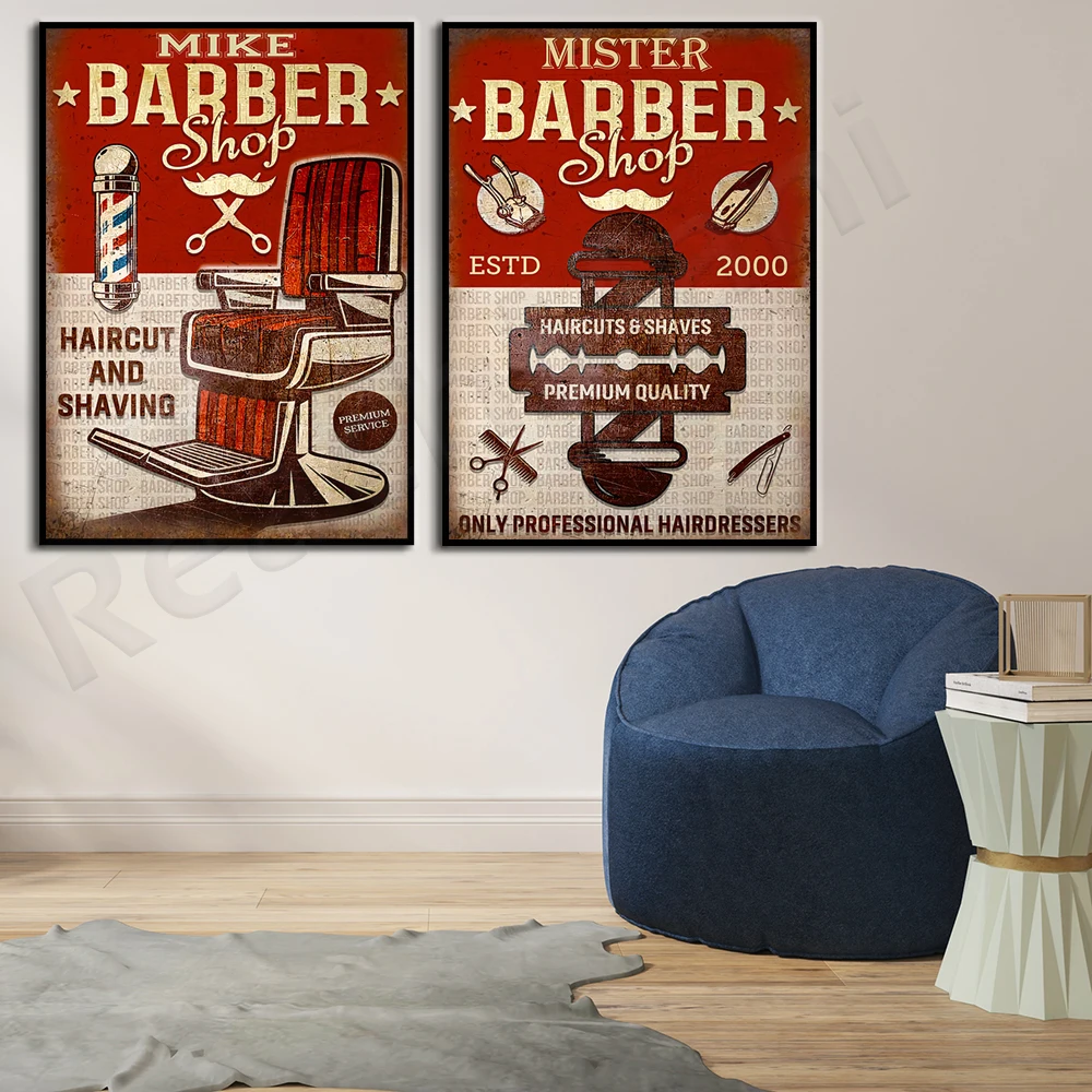 Barber shop haircut and shaving poster, barber shop logo, barber shop decoration hair stylist gift
Barber shop haircut and shaving poster, barber shop logo, barber shop decoration hair stylist gift