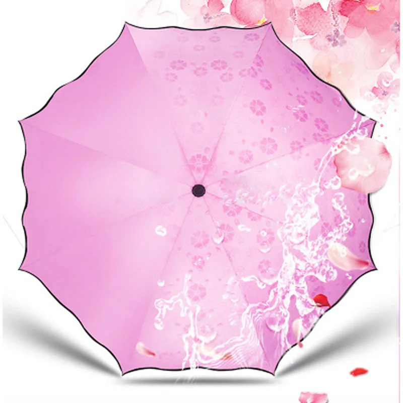 Portable Mini Water Encounter Flowering Sunny Umbrella Lady UV Protection Solid Color Sun Umbrella Windproof Travel Umbrella
Portable Mini Water Encounter Flowering Sunny Umbrella Lady UV Protection Solid Color Sun Umbrella Windproof Travel Umbrella