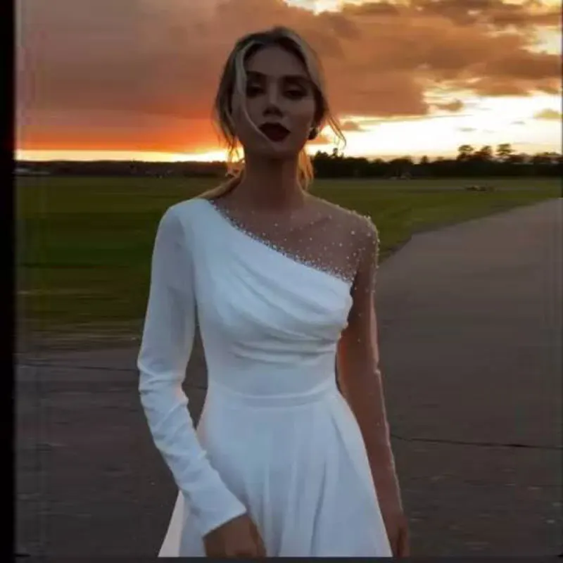 New Style Prom Dresses Beading Formal Evening Dress O-neck Party Dress Vintage Vestido Formatura Vestidos De Fiesta
New Style Prom Dresses Beading Formal Evening Dress O-neck Party Dress Vintage Vestido Formatura Vestidos De Fiesta
