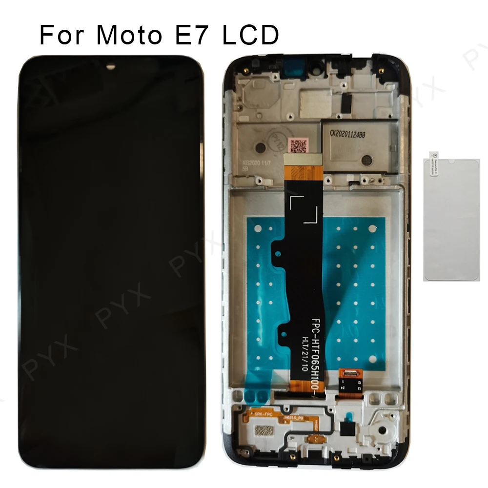 For Motorola Moto E7 lcd with frame display touch screen digitizer for Moto E7 lcd XT2052 XT2052-1 XT2052-3 For Moto E7 power
For Motorola Moto E7 lcd with frame display touch screen digitizer for Moto E7 lcd XT2052 XT2052-1 XT2052-3 For Moto E7 power