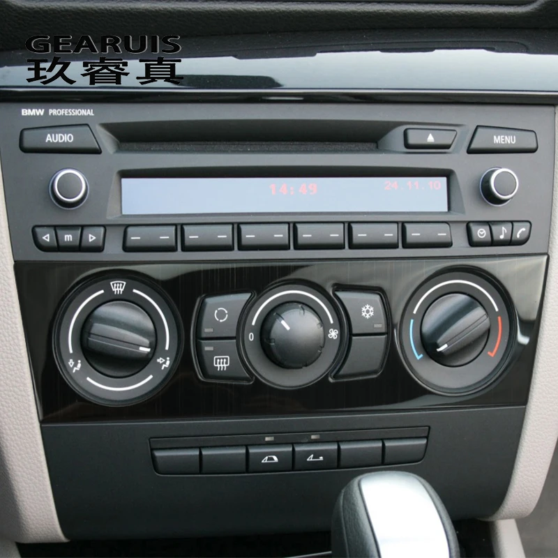 Car Console Air Conditioning Knob Frame Decoration Stickers Trim For BMW 1 Series E81 coupe Volume Buttons Frame Modified Decals
Car Console Air Conditioning Knob Frame Decoration Stickers Trim For BMW 1 Series E81 coupe Volume Buttons Frame Modified Decals