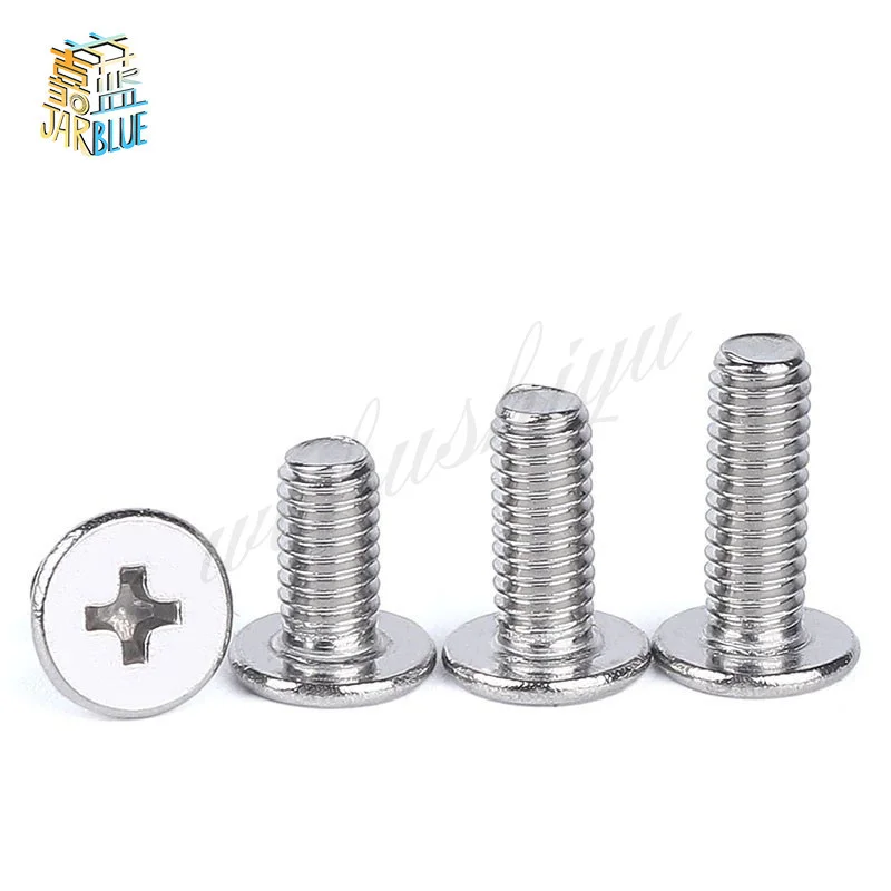 50pcs M2 M2.5 M3 M4 Small flat head Laptop Screws Mobile notebook cruciform slot cross recessed screw
50pcs M2 M2.5 M3 M4 Small flat head Laptop Screws Mobile notebook cruciform slot cross recessed screw