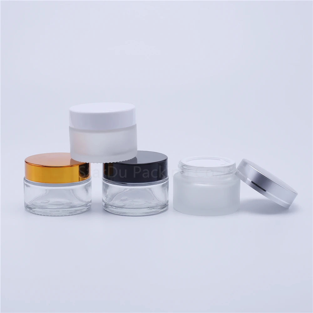 200pcs 30g Clear Glass Cream Jars Cosmetic Packaging With Lid Plastic Caps & Inner Liners Round Empty Small Glass Jars
200pcs 30g Clear Glass Cream Jars Cosmetic Packaging With Lid Plastic Caps & Inner Liners Round Empty Small Glass Jars
