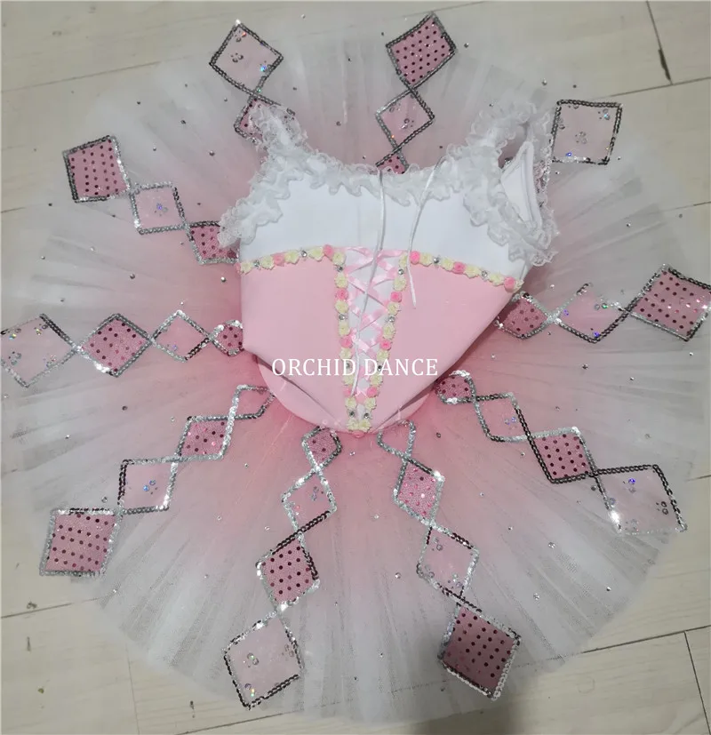 Professional Beautiful Girls Dance Performance Competition Wear Ballet Tutu Pink With Unique Design
Professional Beautiful Girls Dance Performance Competition Wear Ballet Tutu Pink With Unique Design