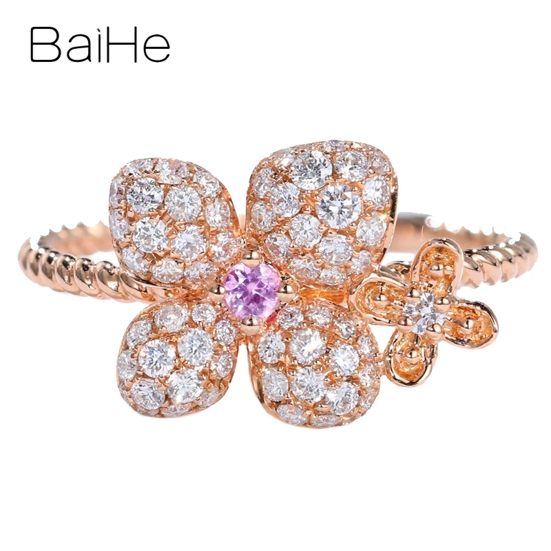 BAIHE Solid 14K розовое золото Природный розовый сапфир женское модное Ювелирное Кольцо для вечевечерние с розовым сапфиром
BAIHE Solid 14K розовое золото Природный розовый сапфир женское модное Ювелирное Кольцо для вечевечерние с розовым сапфиром