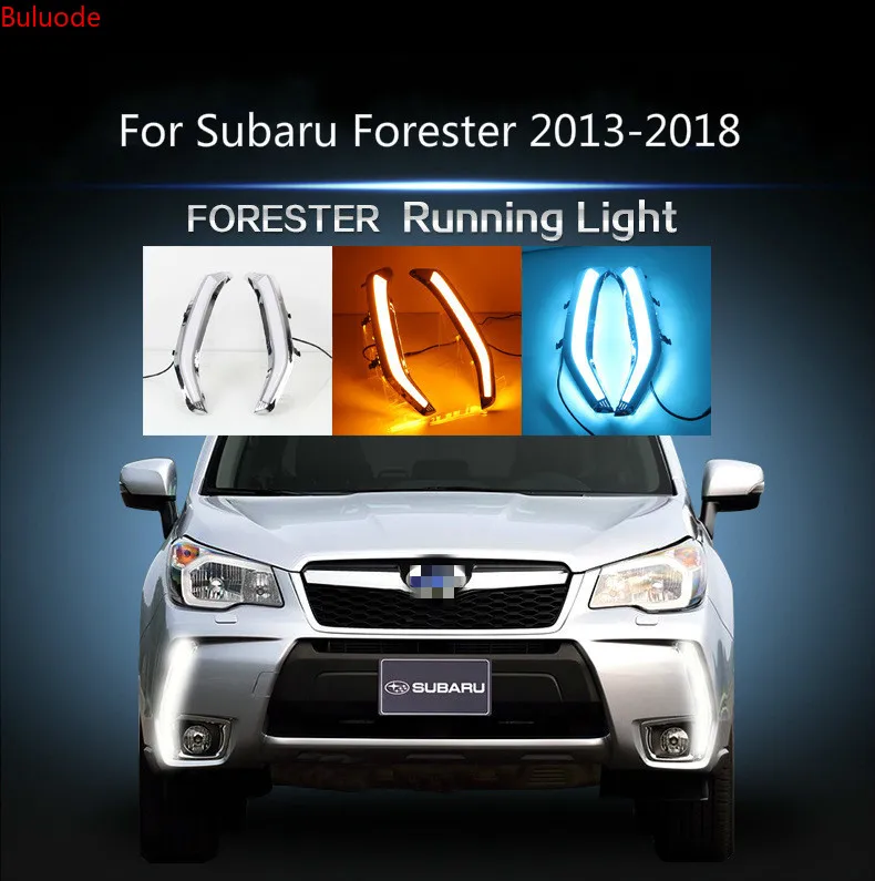 Автомобильная проблесковая 2 шт. для Subaru Forester 2013 2014 2015 2016 2017 2018 автомобиля светодиодный DRL Габаритные огни дневного света Поворотная сигнальная лампа
Автомобильная проблесковая 2 шт. для Subaru Forester 2013 2014 2015 2016 2017 2018 автомобиля светодиодный DRL Габаритные огни дневного света Поворотная сигнальная лампа