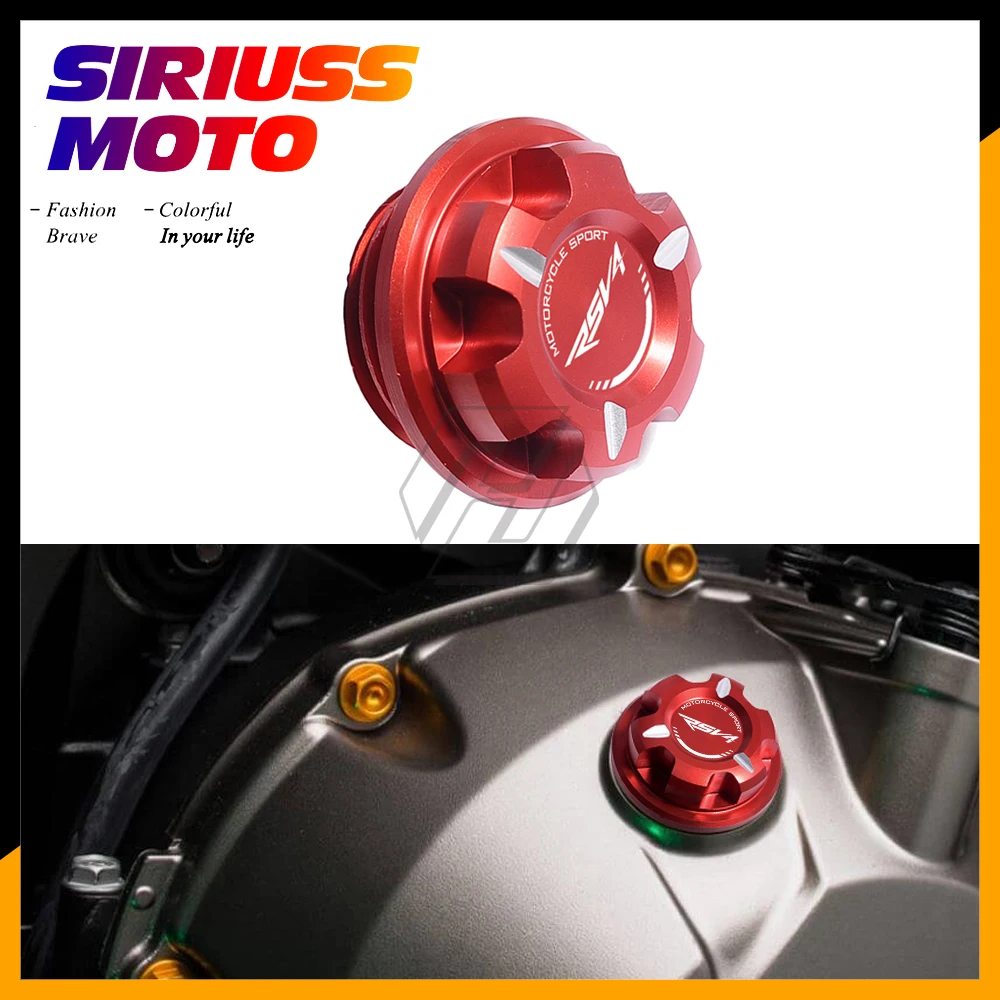 Motorcycle Oil Sump Drain Cap Screw Sump Nut Bolt Case for Aprilia RSV4 R RF RR 2009-2021
Motorcycle Oil Sump Drain Cap Screw Sump Nut Bolt Case for Aprilia RSV4 R RF RR 2009-2021