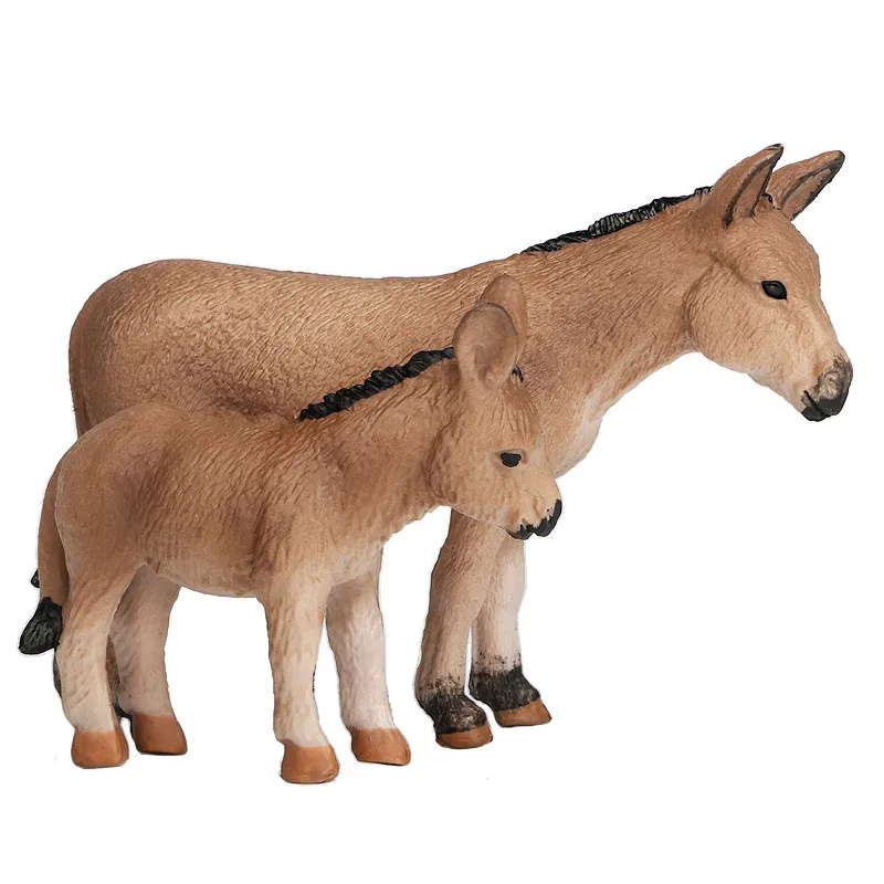 2pcs/set Simulation Poitou Donkey Wild Animal Figurines Toys Wild Animal Action Figure Educational Model Toys Gift for Kids
2pcs/set Simulation Poitou Donkey Wild Animal Figurines Toys Wild Animal Action Figure Educational Model Toys Gift for Kids