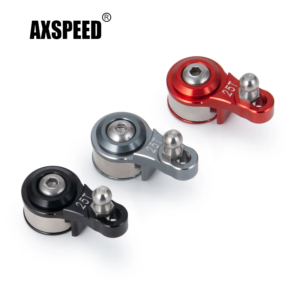 Сервопривод AXSPEED 25T из металлического сплава с регулируемой рукояткой # A для фототехники TRX4 1/10, обновленные детали для радиоуправляемой модели гусеничного автомобиля
Сервопривод AXSPEED 25T из металлического сплава с регулируемой рукояткой # A для фототехники TRX4 1/10, обновленные детали для радиоуправляемой модели гусеничного автомобиля