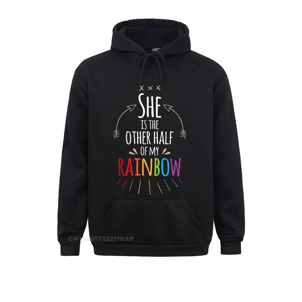 She Is The Other Half Of My Rainbow Lesbian Shirt Oversized 3D Style Hoodies Camisas Sweatshirts For Men Comfortable Hoods
She Is The Other Half Of My Rainbow Lesbian Shirt Oversized 3D Style Hoodies Camisas Sweatshirts For Men Comfortable Hoods