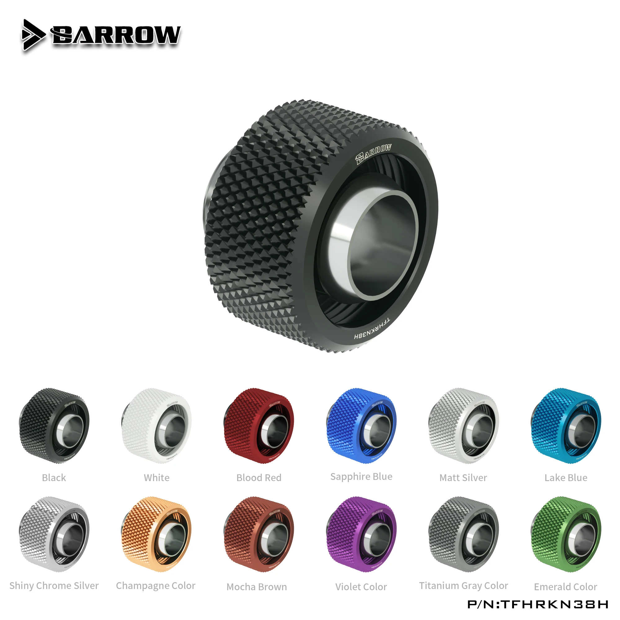 Barrow G1\4" Soft Tube Fittings For 3/8"ID*5/8"OD 10x16mm Soft Tubes, Water Custom Cooling Fitting Connector
Barrow G1\4" Soft Tube Fittings For 3/8"ID*5/8"OD 10x16mm Soft Tubes, Water Custom Cooling Fitting Connector