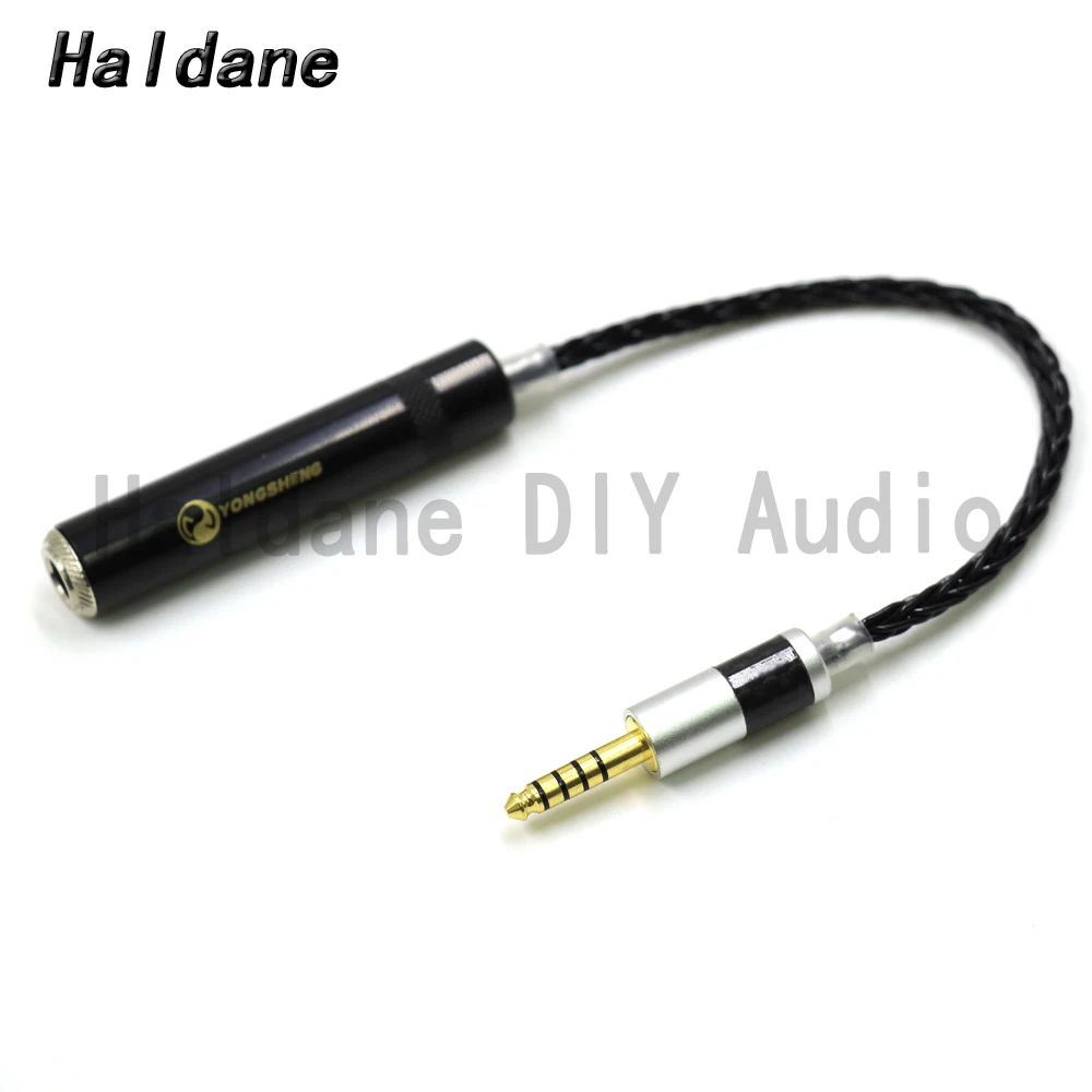 Haldane HIFI 7N Silver Plated 4.4mm Balanced Male to 6.35mm TRS 3pole Female Audio Adapter 4.4 to 6.5 Connector Upgrade Cable
Haldane HIFI 7N Silver Plated 4.4mm Balanced Male to 6.35mm TRS 3pole Female Audio Adapter 4.4 to 6.5 Connector Upgrade Cable
