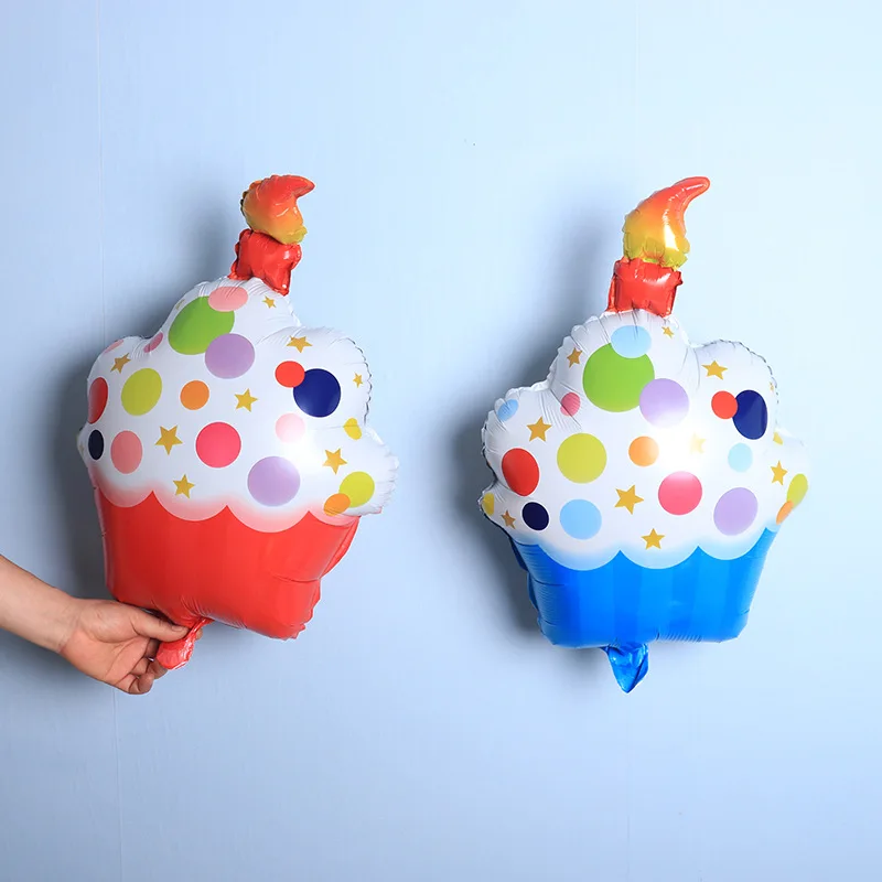 New Color Polka Dot Cake Aluminum Balloon Candle Striped Cake Children 's Birthday Party Decoration
New Color Polka Dot Cake Aluminum Balloon Candle Striped Cake Children 's Birthday Party Decoration