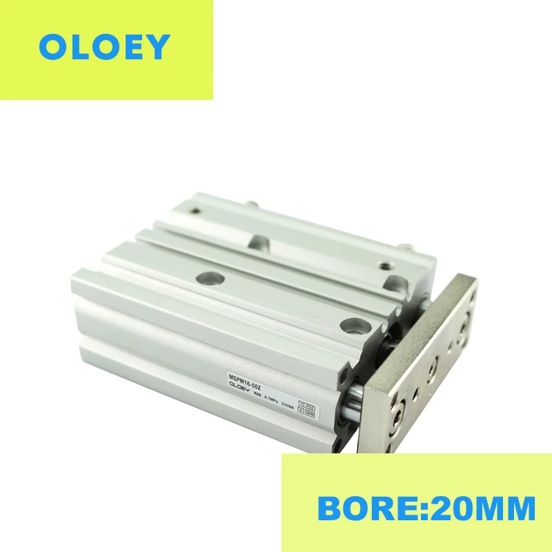 MGPL Bore:20 MGPL20 Stroke 20/30/40/50/75/100/125/150 Compact Guide Cylinder pneumatic components
MGPL Bore:20 MGPL20 Stroke 20/30/40/50/75/100/125/150 Compact Guide Cylinder pneumatic components
