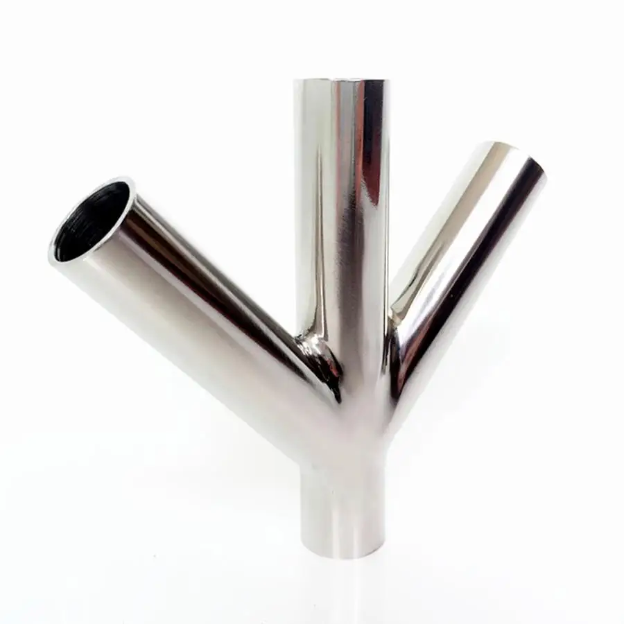 76mm 3" Pipe OD Butt Welding Oblique Y-Shaped 4 Way SUS 304 Stainless Sanitary Fitting Spliter Homebrew Beer Wine
76mm 3" Pipe OD Butt Welding Oblique Y-Shaped 4 Way SUS 304 Stainless Sanitary Fitting Spliter Homebrew Beer Wine