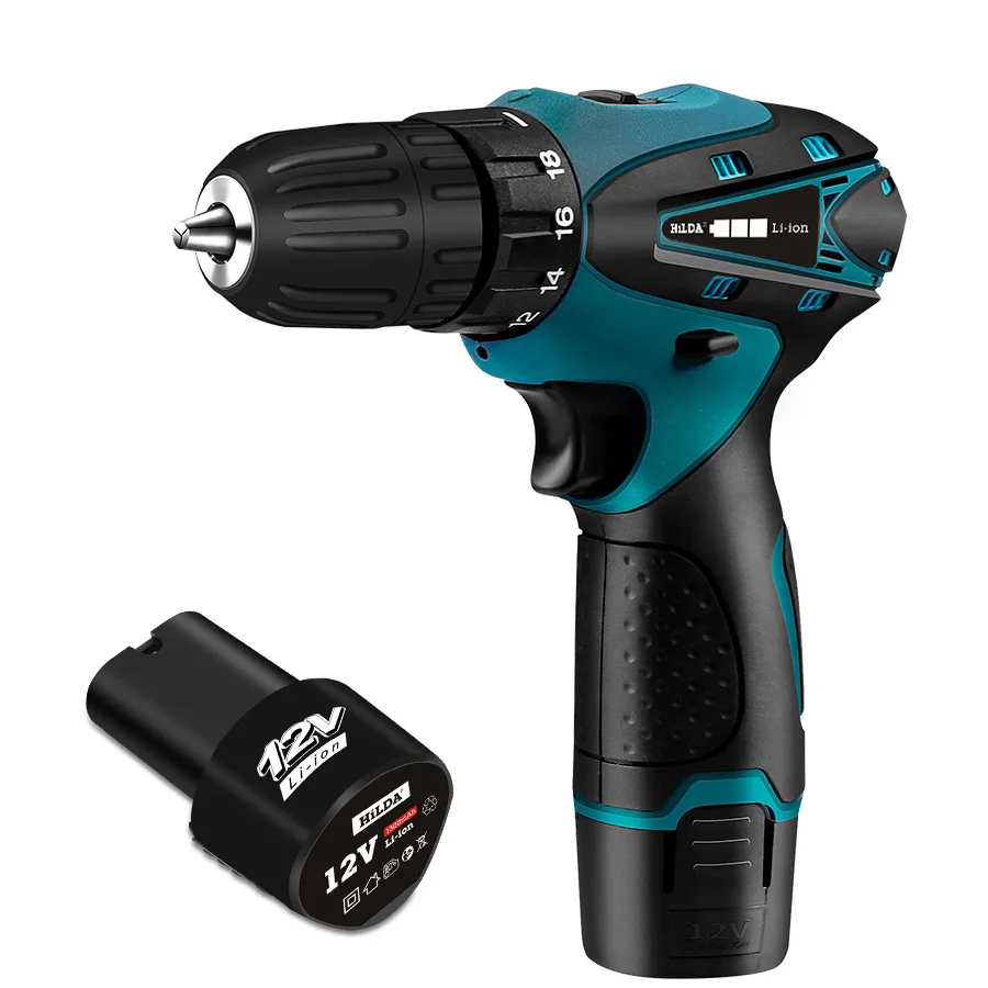 Lithium battery rechargeable hand drill 12v electric screwdriver mini electric drill household combination electric screwdriver
Lithium battery rechargeable hand drill 12v electric screwdriver mini electric drill household combination electric screwdriver