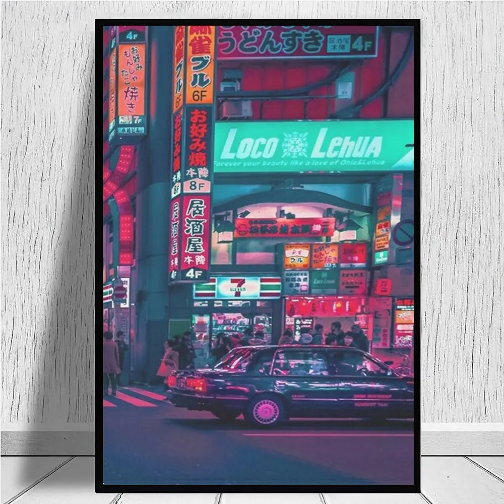 Tokyo Street canvas prints Abstract Poster Painting Decorative Picture Modern Nordic Style Living Room Décor
Tokyo Street canvas prints Abstract Poster Painting Decorative Picture Modern Nordic Style Living Room Décor