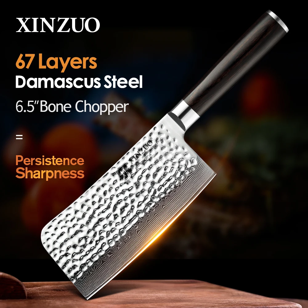 XINZUO 6,5 Дюймов Нож для измельчения костей дамасский нож для резки мяса кованый нож для приготовления пищи инструмент кухонный аксессуар
XINZUO 6,5 Дюймов Нож для измельчения костей дамасский нож для резки мяса кованый нож для приготовления пищи инструмент кухонный аксессуар