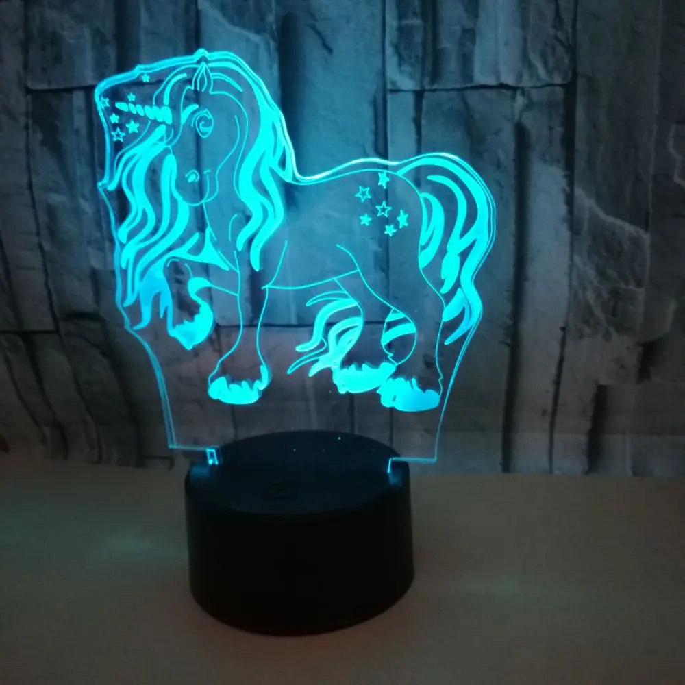 3d Lamp Unicorn Baby Night Light Color Changing Usb Battery Nightlight for Kids Child Girl Bedroom Decor Lamp
3d Lamp Unicorn Baby Night Light Color Changing Usb Battery Nightlight for Kids Child Girl Bedroom Decor Lamp