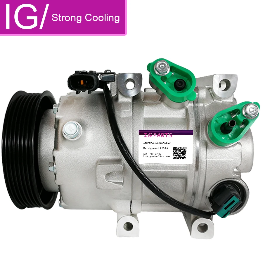 HCC VS16N electric air conditioning compressor For Kia Carnival KIA K5 AC Compressor 1K55261450 F500-EB9AA08
HCC VS16N electric air conditioning compressor For Kia Carnival KIA K5 AC Compressor 1K55261450 F500-EB9AA08