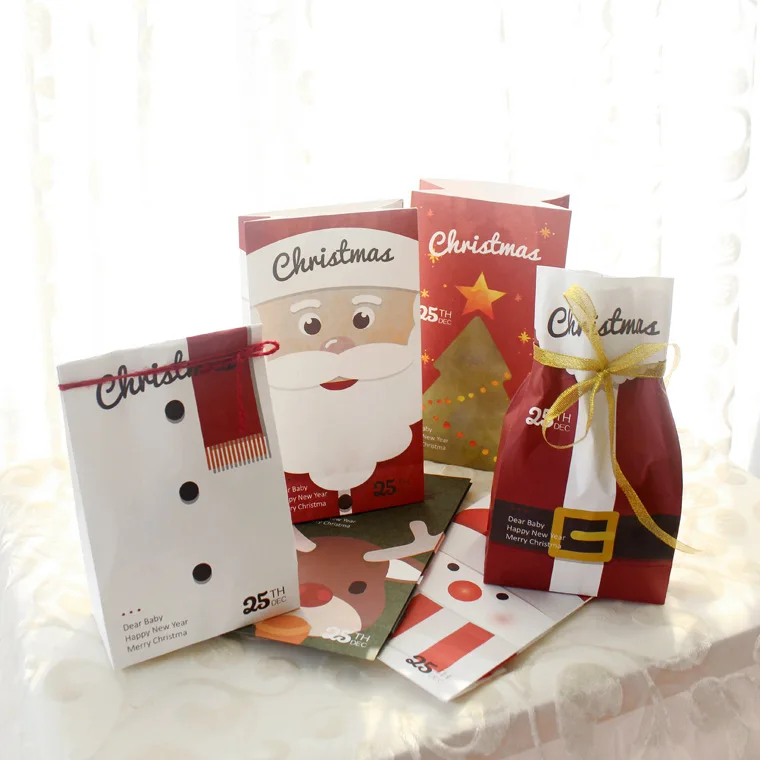 24 Sets Christmas Santa Tree Paper Bag Add Sticker Gift Bags Snacks Candy Packaging Mix Style Party Decoration Handmade Use
24 Sets Christmas Santa Tree Paper Bag Add Sticker Gift Bags Snacks Candy Packaging Mix Style Party Decoration Handmade Use
