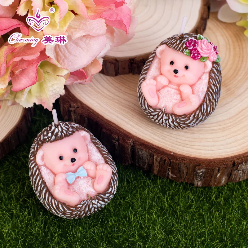 Party birthday candle small animal hedgehog craft candle creative cake decoration
Party birthday candle small animal hedgehog craft candle creative cake decoration