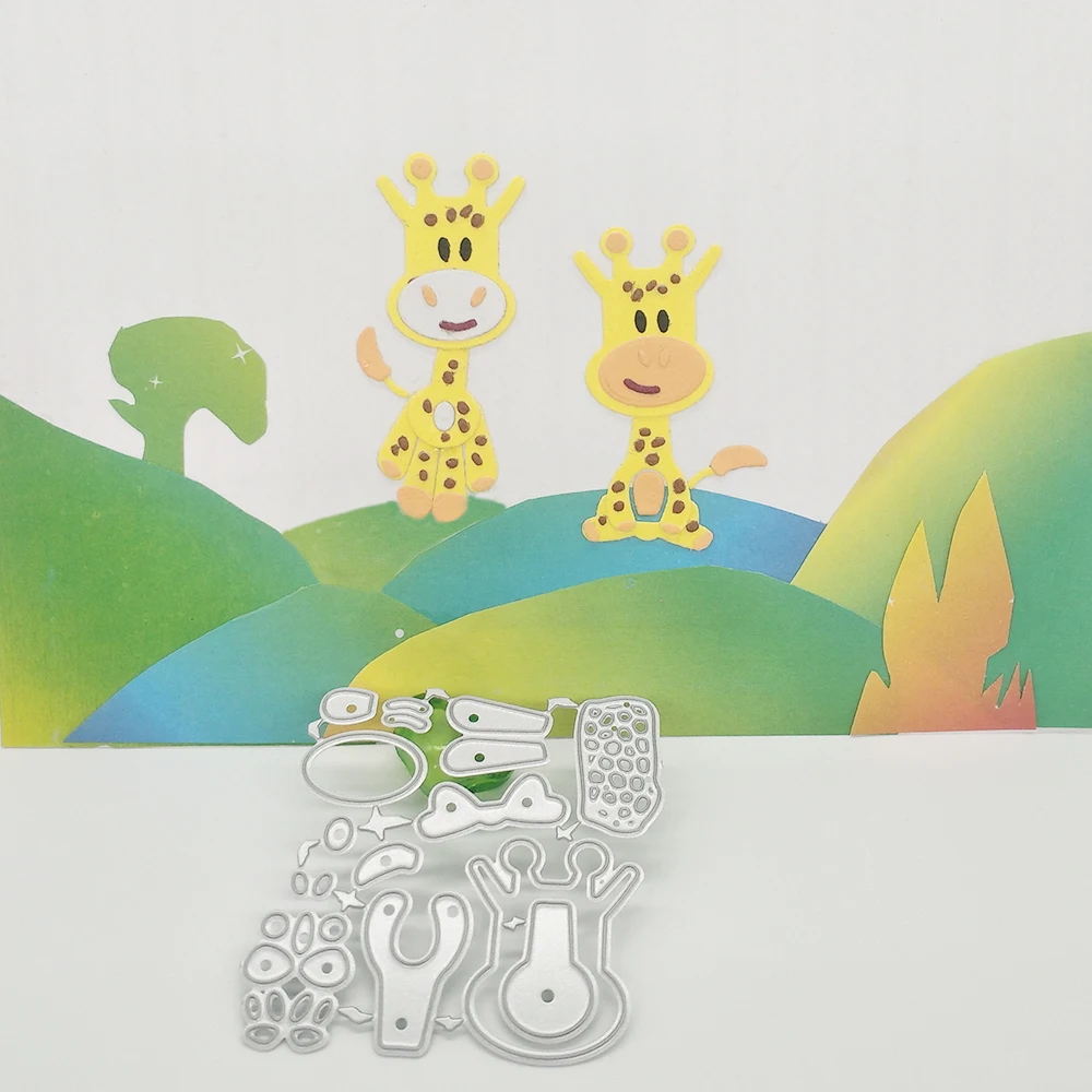 Handicraft metal cutting die, giraffe decoration, scrap paper card, craft, new design
Handicraft metal cutting die, giraffe decoration, scrap paper card, craft, new design