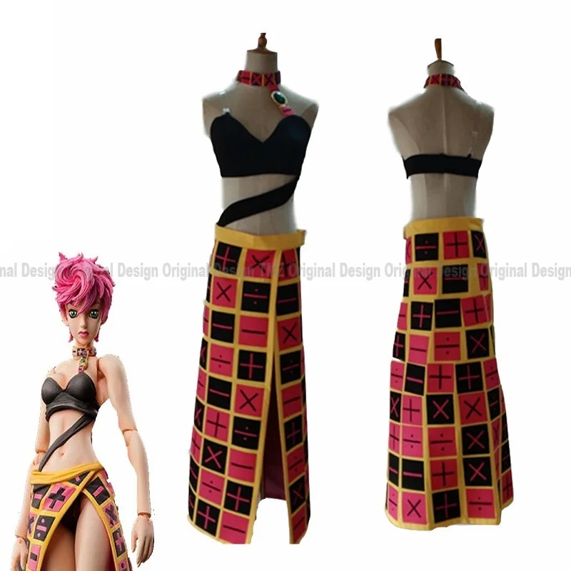 Anime JJoJo's BBizarree Adventure Trish Una Cosplay Costume Trish Una Cosplay Party Costume
Anime JJoJo's BBizarree Adventure Trish Una Cosplay Costume Trish Una Cosplay Party Costume