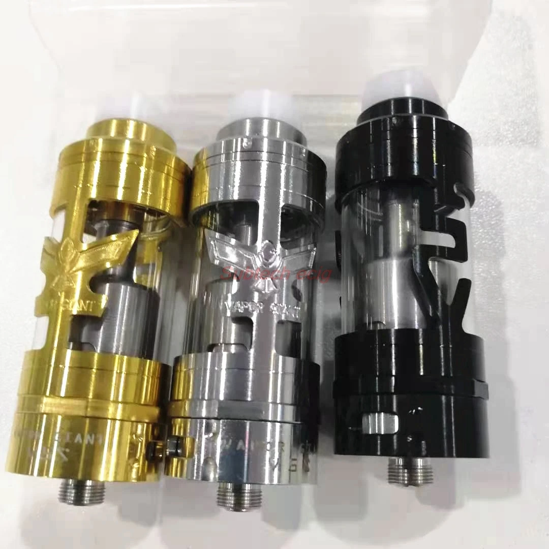 Vapor Giant v5S RTA tank 23mm 6ML Capacity 316SS bottom airflow adjustable Single coil Atomizer VS Giant V6S Kayfun lite RTA
Vapor Giant v5S RTA tank 23mm 6ML Capacity 316SS bottom airflow adjustable Single coil Atomizer VS Giant V6S Kayfun lite RTA