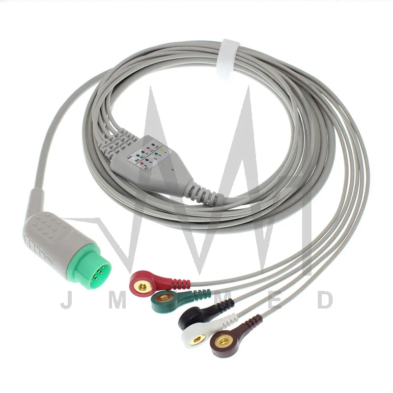 12pin ECG EKG 3/5 свинцовый цельный кабель и электрод Leadwire для монитора Fukuda DS-7100, защелкивающийся/зажим/ветеринарный зажим типа крокодил.
12pin ECG EKG 3/5 свинцовый цельный кабель и электрод Leadwire для монитора Fukuda DS-7100, защелкивающийся/зажим/ветеринарный зажим типа крокодил.