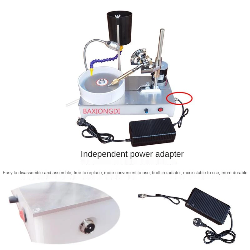 Precision Jewelry Stone Polishing Machine Molding Machine Gem Faceting Machine Dc Stepless Speed Gem Angle Grinder
Precision Jewelry Stone Polishing Machine Molding Machine Gem Faceting Machine Dc Stepless Speed Gem Angle Grinder