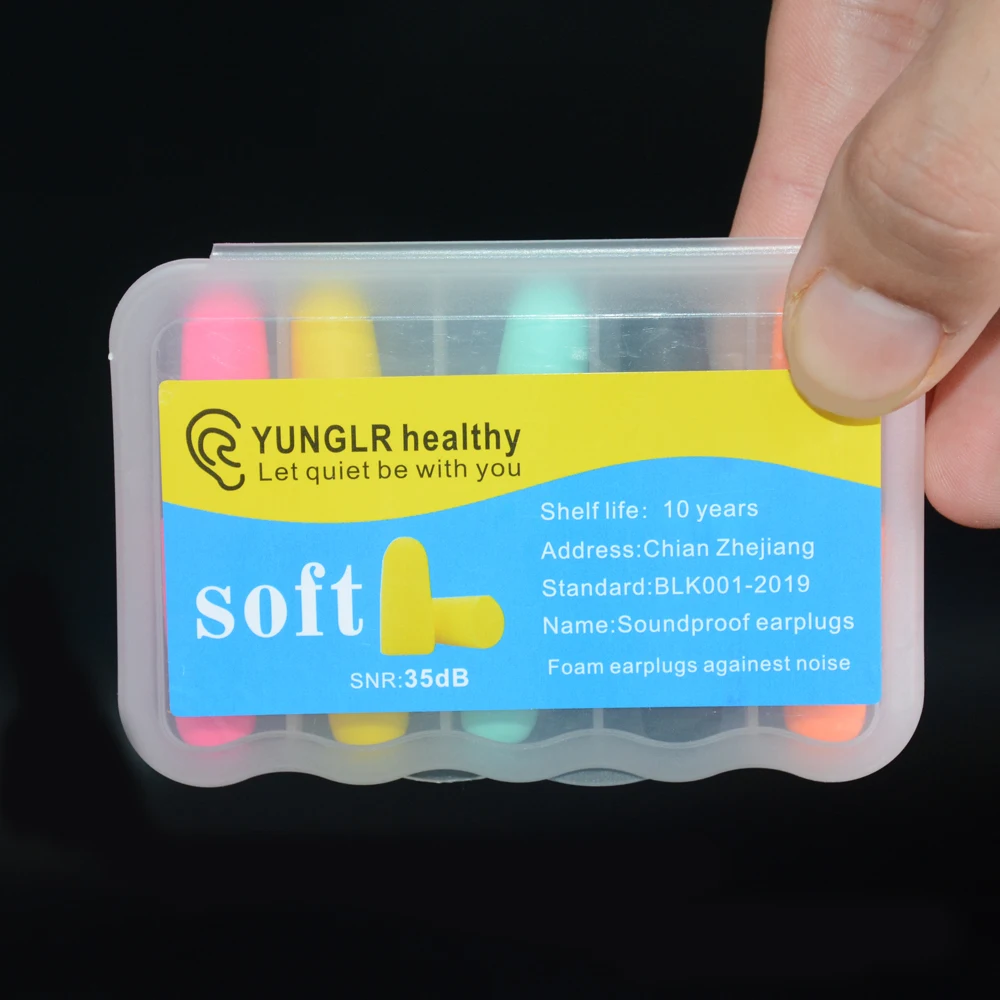 Earplugs Set Noise Reduction Soft Ear Plug For Sleep Canceling Reduction Anti Snoring Oordopjes Antinoise Foam Sleeping Earplu
Earplugs Set Noise Reduction Soft Ear Plug For Sleep Canceling Reduction Anti Snoring Oordopjes Antinoise Foam Sleeping Earplu