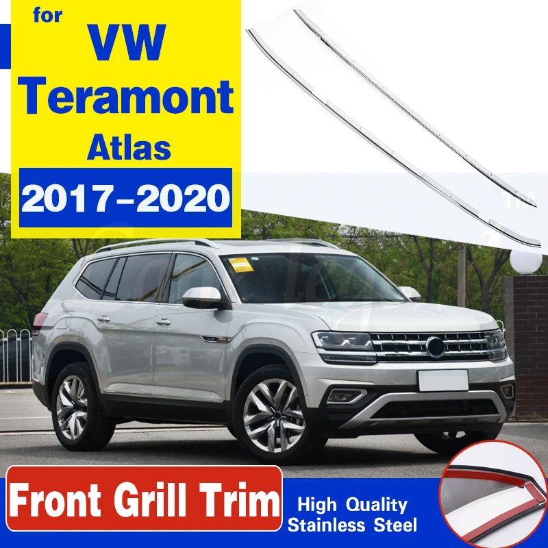 For Volkswagen VW Teramont Atlas 2017-2020 Front Down Grilles Lid Strips Cover Grill Bumper Frame Decoration Trims Car Accessory
For Volkswagen VW Teramont Atlas 2017-2020 Front Down Grilles Lid Strips Cover Grill Bumper Frame Decoration Trims Car Accessory