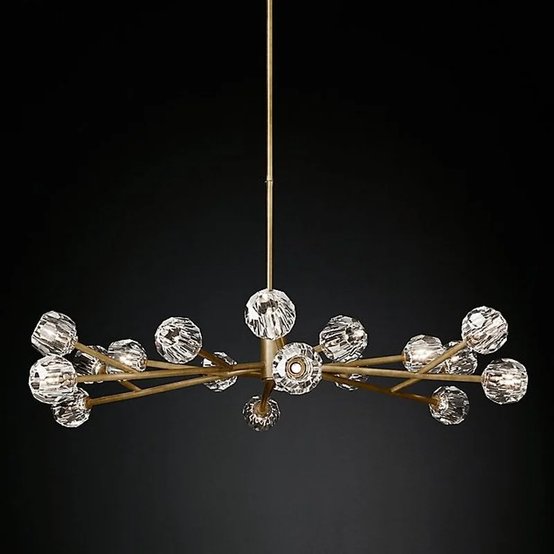 American Post Modern Loft Led G4 Chandelier Living Room Copper Led Chandelier Lighting Foyer Crystal Lampshades Suspend Lamp
American Post Modern Loft Led G4 Chandelier Living Room Copper Led Chandelier Lighting Foyer Crystal Lampshades Suspend Lamp