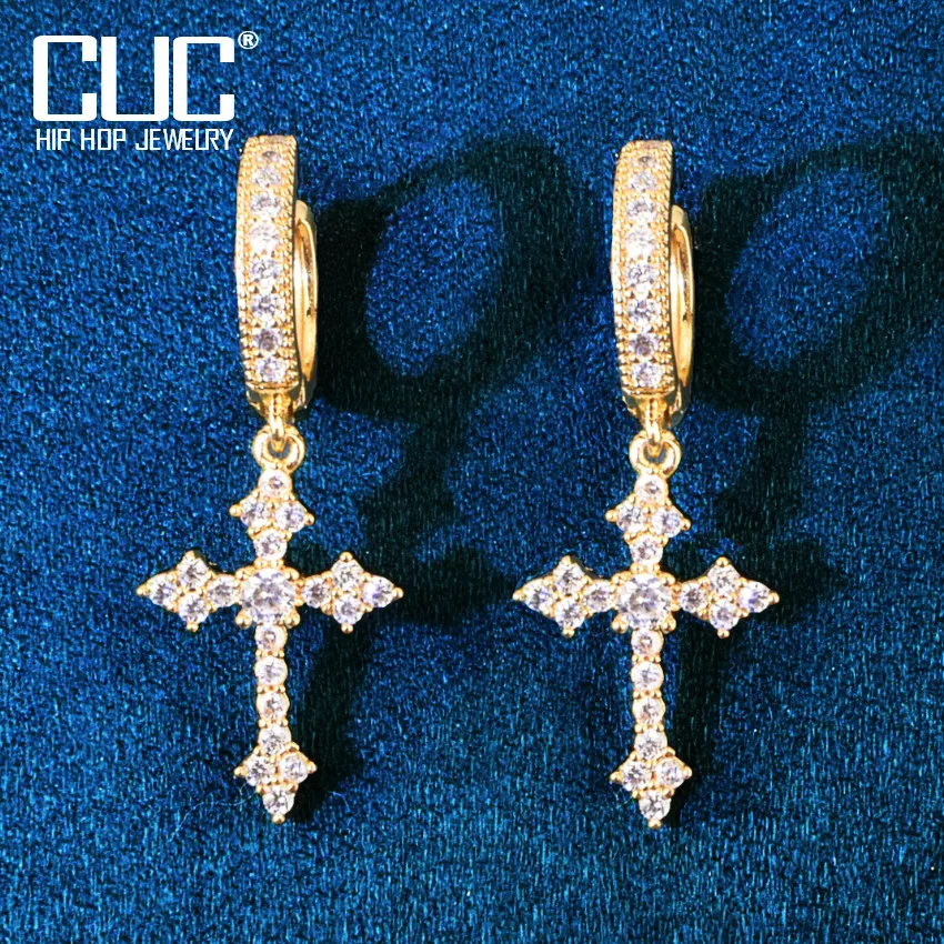 Ice Out Cross Dangle Earrings For Men Women Gold Color Bling Zircon Accessories Fashion Hip Hop Rock Jewelry
Ice Out Cross Dangle Earrings For Men Women Gold Color Bling Zircon Accessories Fashion Hip Hop Rock Jewelry